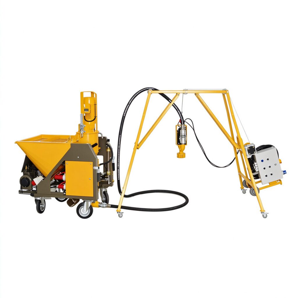 GT5 fully automatic plastering machine