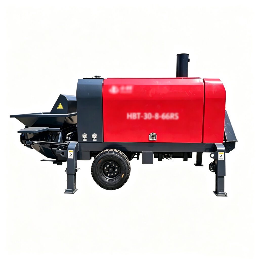 HBT30.8.66RS - CONCRETE PUMP/MIXER - HHX Machinery | Construction Equipment Manufacturer & Supplier