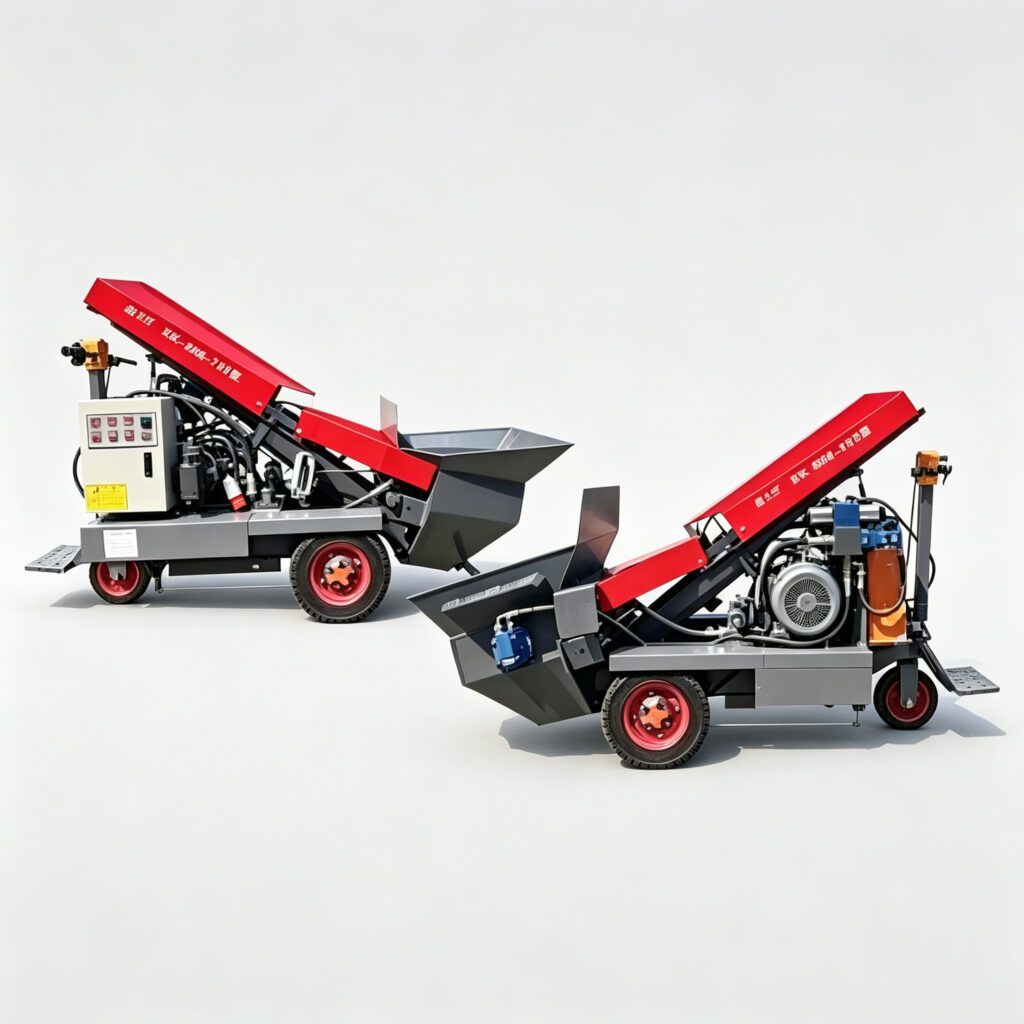 HX-008-70T - CONCRETE PUMP/MIXER - HHX Machinery | Construction Equipment Manufacturer & Supplier